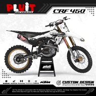 Decal CRF 450 hrv Terbaru Full Body Decal CRF 450 HRV Full Body Keren Stiker CRF 450 Full Body