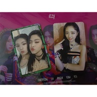 ITZY Wannabe Not Shy Yuna Ryujin Yeji Official Photocard
