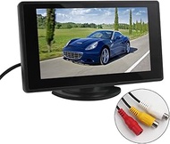 BW 4.3 inch TFT LCD Digital Car Rear View Monitor with 360 Swivel Stand for Vehicle Backup Cameras