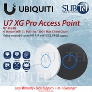 Ubiquiti Access Point U7-Pro-XG | WiFi 7 Tri-Band 6GHz | 10GbE Uplink | High Capacity 300 Clients | 