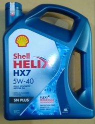 Pelumas Shell Helix HX7 SN Plus Original