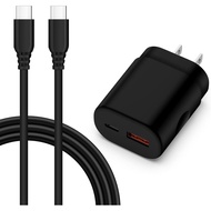 Pengecas Samsung 25W Super Fast Charging Block USB C Wall Charger Kabel Telefon Android 6FT untuk Sa