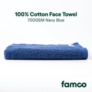 ♞,♘,♙Famco 100% Cotton Face Towel, 700gsm, 35x35cm Luxury Soft, Highly Absorbent