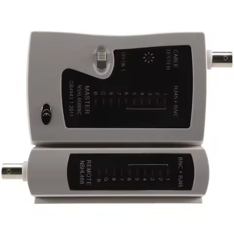 HOT SALE Network Cable Ethernet Tester LAN RJ45 BNC Test Tool Coax Signal Lan Tester