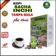 Yusmira Kopi Sacha Inchi Tanpa Gula Plus Stevia 15 Sachets X 25gm-RM22.00