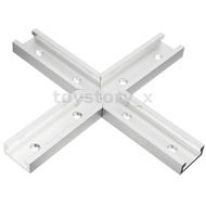 100mm or 200mm T-track Connector T-slot Miter Track Jig Fixture Slot Connector For Router Table