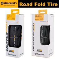 1คู่ Continental ยางจักรยานเสือหมอบ ULTRA SPORT II III &amp; GRAND Sport Race 700 23c 25c28C Road Clincher พับยาง