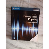 IMPORT: CAMBRIDGE UNIVERSITY PRESS, PHYSICAL COURSEBOOK by David sang