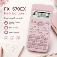 Casio Scientific Calculator FX-991EX Pink - Equation, Integration, and Solar-Powered
