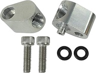 ICT Billet LS1 1/8" COOLANT STEAM PORT HEAD CROSSOVER TUBE adapter billet LSX LS LM7 LR4 LQ4 LS6 L59