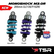 ( CLEARANCE STOCK PRICE ) MONOSHOCK M3.0R YAMAHA Y15ZR LC135 205MM 100% ORIGINAL KOZI ( O/HEAD )