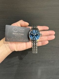 ✅新款大飛 市場行有鏈帶款式 放射籃錶面 透明玻璃錶底 自動機械錶 IWC BIG PILOT 329304