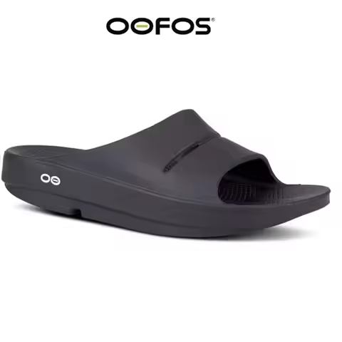 OOFOS Sandals - Lightweight Recovery Shoes Slippers Men Women Soft Bottom Indoor Home Slides Sandals