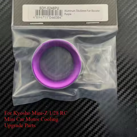 Aluminum Fan Booster Wind Gathering Air Intake Hood SDY-0248PU For Kyosho Mini-Z 1/28 RC Mini Car Mo