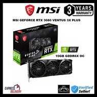 MSI GEFORCE RTX 3080 VENTUS 3X PLUS 10GB GDDR6X OC RTX3080