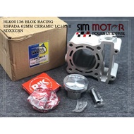 BLOK RACING ESPADA 62MM 63mm 65MM CERAMIC LC135 II