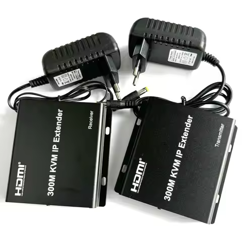 300M HDMI KVM IP Extender Via Rj45 Cat5e Cat6 Ethernet Cable Audio Video Transmitter Receiver Multi 