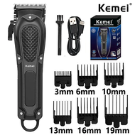 Kemei Km-1071 Km-2299 Km-1102 Electric Hair Clipper UBS Rechargeable Cordless Beard Trimmer Men Powe