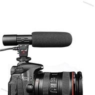 AusritelaShop Camera Microphone 3.5mm Digital Video Recording Microphone for D-SLR Camera Nikon/Cano