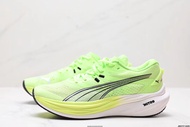 PUMA Deviate NTRO 3สีน้ำเงินใส่สบายกันลื่นสวมสบายรองเท้าวิ่งลำลองผู้ชายตัดต่ำไซส์40-45 (พร้อมกล่องรอ