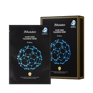 JM Solution Glory Aqua Fullerene Mask Deluxe 10 Sheets Dull Dry Skincare Moisture Barrier Hyaluronic Acid Bifid