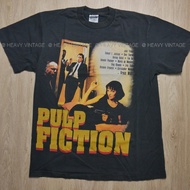 PULP FICTION Quentin's Movie '94 Bleached Bio Soft shirt Promotion Leather Quintin vintage heavy