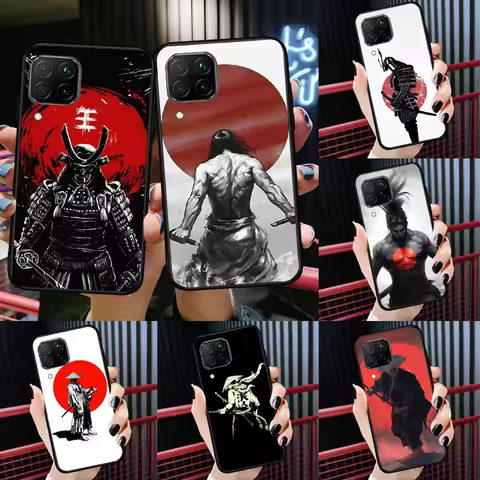 Samurai For Huawei Nova Y72 Y90 Y61 Y91 Y60 Y70 12s 12i 11i 8i 9 10 SE P20 P40 Lite P60 P30 Pro Case