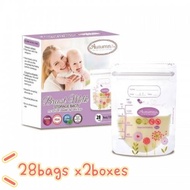 AUTUMNZ BREASTMILK STORAGE BAG 6oz 5oz 3.5oz Double ZipLock Breast Milk Storage Bag Stickers