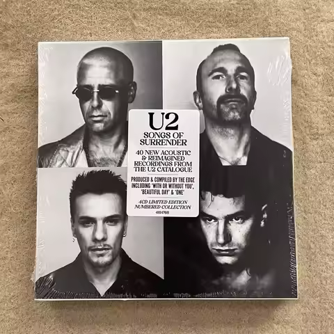 U2 Songs of Surrender CD Collection | 40 Acoustic & Reimagined Tracks | Limited Edition Numbered Set