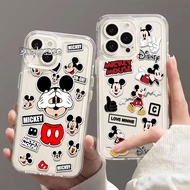 Daelycase Mickey Mouse Phone Case For Samsung A06 A05 A05S A16 A03 A03S A04 A04E A15 M15 A14 M14 S23