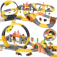 OR OR TU 342 Pieces Racing Track Toy from 3 4 5 6 Years Children Car Racing Track Highway Railway 2 