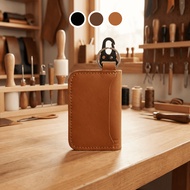 Car Key Wallet STNK SIM E-Toll Premium MotorcycleKeychain, Thick Material, Embossed Pattern - Ironke