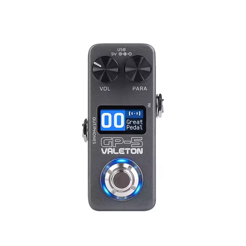 Valeton GP-5 New Single Form Digital Integrated Effect Device/NAM&IR Loader with 100 preset position
