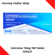 CETICIT 100's Tablets Cetirizine 10mg