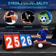 OPTIMISTI Digital Scoreboard, Score Keeper Multiple Sports Table Scoreboard, Portable Outdoor Sports