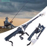 DATANEST​ Fishing Rod, 131cm Telescopic Fish Pole Reel Combo, Ultra Hard Spinning Rod with Fishing L