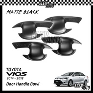 Toyota Vios 2014-2018 Matte Black Door Handle Bowl