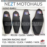 Sakorn Racing Seat / Sakorn Seat Cover Y15 / Y16 / RS150 / NVX / CLICK / VARIO / LC135 v1 v2