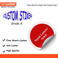 A3+ label Sticker/Custom Sticker/Package Sticker/ vinyl Sticker/Chroo Sticker/Food label Sticker