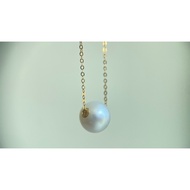 10.73mm South Sea Pearl Necklace in 18K Solid Gold