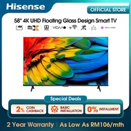 [NEW] Hisense 4K UHD Dual Band Wifi Smart TV / Television 电视机 (65"/58"/55"/50“/43”) E6K