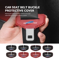 Car Seat Belt Buckle Clip Cover Seatbelt Plug Protector Case For BMW Performance 1 3 5 7 Series M E9