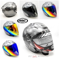 Grey Helmet ARC XR Special Color Visor Smoke Rainbow Blue Purple Ritz V2 Y15ZR RS150 RSX150 R15M Motor Accessories