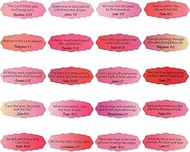 200pcs Colorful Inspirational Scripture Stickers, Religious Motivational Self-Adhesive Stickers with