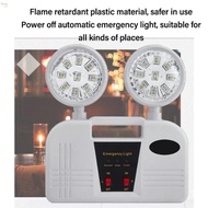 MXBEAUTY Double Head Emergency Exit Light, LED IP30 Fire Emergency Evacuation Wall Lamp, Emergency L
