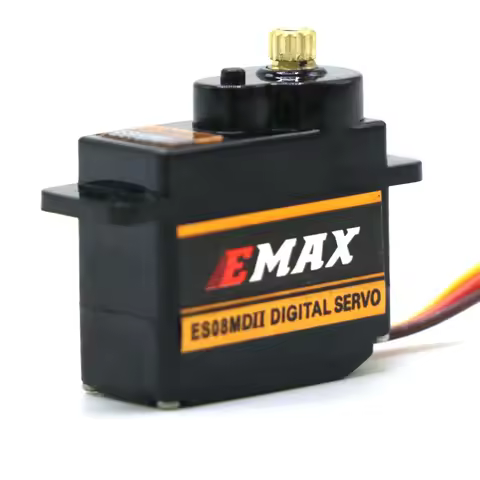 EMAX ES08MDII ES08MD II Metal GEAR Digital Servo up sg90 ES08A ES08MA MG90S TREX 450 Free shipping