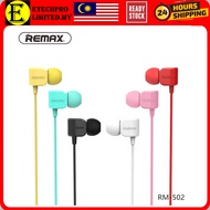 SUPER BASS HIGH QUANLITY SOUND 100% ORIGINAL REMAX EARPHONE RM-502 EAR PHONE RM502