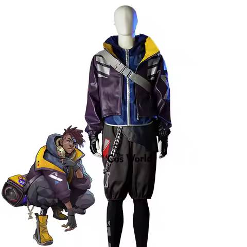 LOL True Damage Skin Ekko Uniform Outfit Games Cosplay Costumes