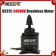 NEEBRC 2212 2450KV Outrunner Brushless Motor 2-3S For RC Fixed-wing FPV Drone Aircraft Plane 6040 Pr