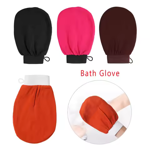1PC Hammam Shower Bath Scrub Glove Exfoliating Body Scrub Facial Tan Massage Mitt Removal Kessa Exfo